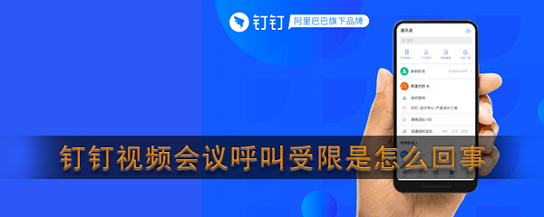 钉钉视频会议呼叫受限是怎么回事