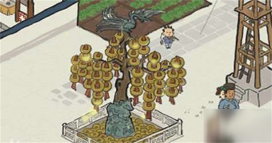 江南百景图摇钱树放怎么摆放