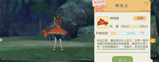 小森生活鲤鱼王有什么用