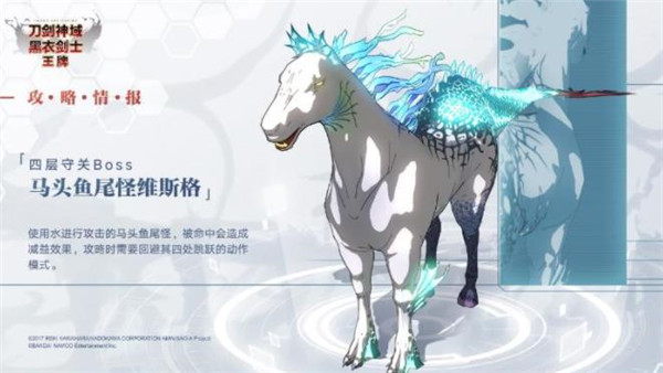 刀剑神域黑衣剑士王牌四层Boss怎么通关