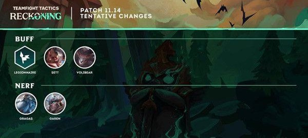 云顶之弈手游11.14版本更新了哪些内容