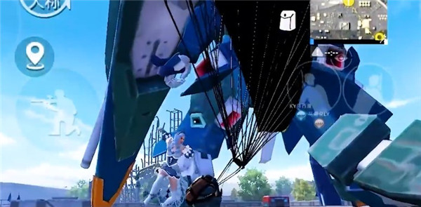 和平精英高达残骸宝箱位置在哪里