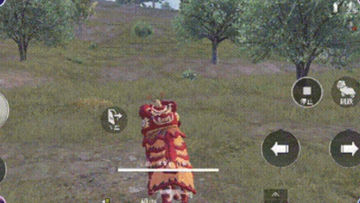 和平精英一下中的舞狮皮肤怎么才能够回复血量呢