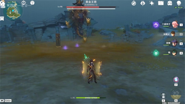 原神黄金王兽快速破三狗攻略