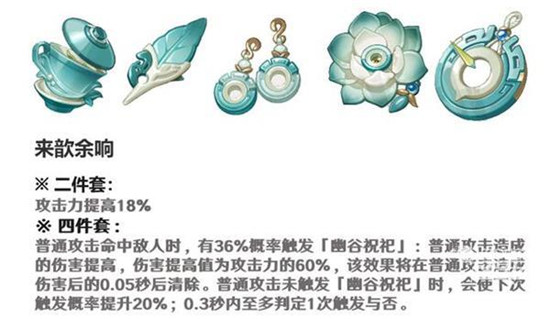 原神2.6圣遗物来歆余响怎么样