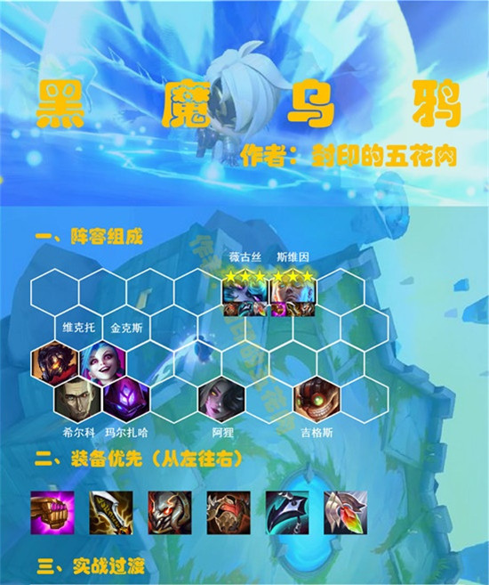 金铲铲之战黑魔乌鸦阵容怎么玩