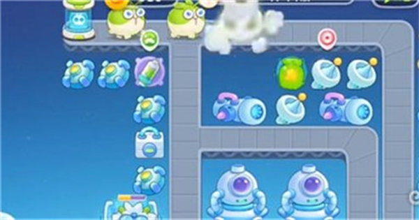 保卫萝卜4太空穿越第45关怎么过