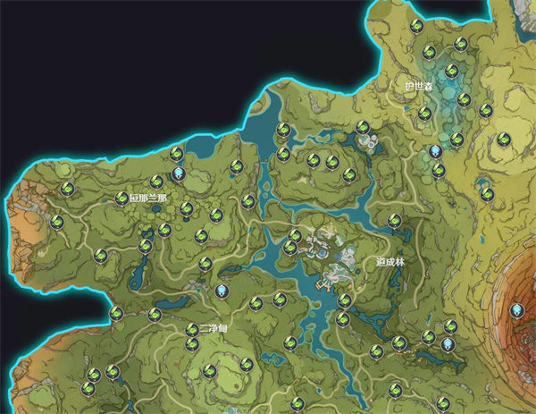 原神草神瞳位置在哪里