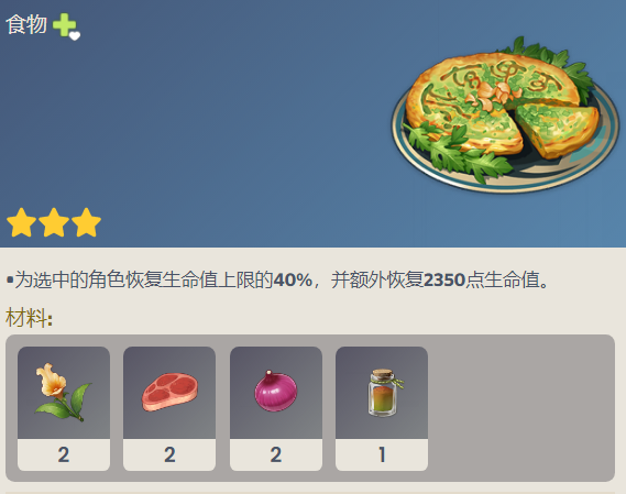 原神理想情况合成配方 原神理想情况如何获取