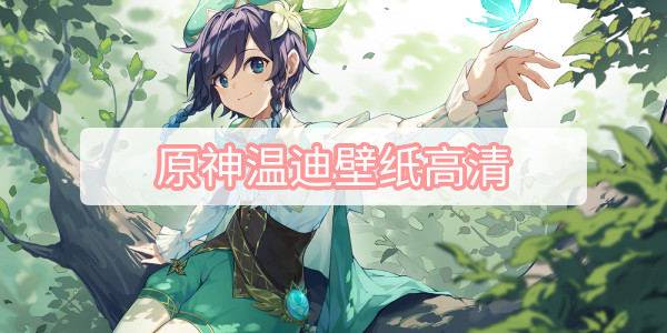 原神温迪壁纸高清-高清风神温迪壁纸