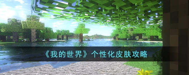 我的世界怎么制作个性化皮肤-我的世界个性化皮肤攻略