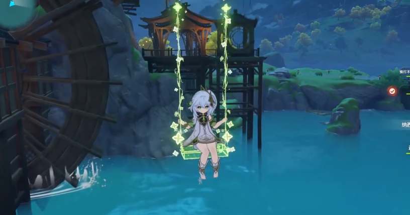 原神纳西妲飞行秋千玩法攻略