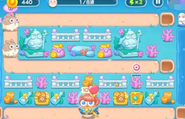 保卫萝卜4海的闺女第15关怎么过 保卫萝卜4海的闺女第15关通关攻略