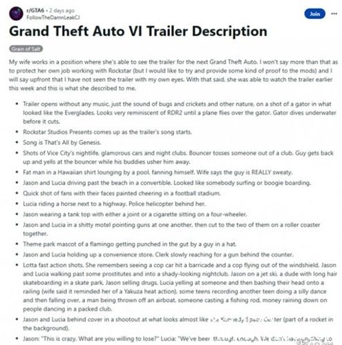 Gta6预告最新消息是什么-GTA6预告最新消息