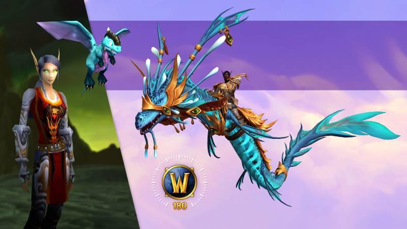 国服玩家限定！购《魔兽世界》半年卡送虚空龙宝宝及全新坐骑等超值物品