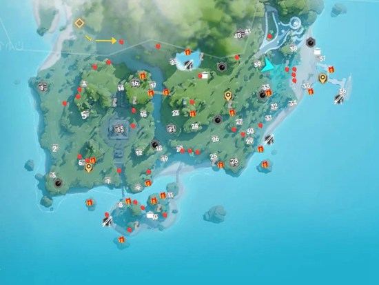 尘白禁区环岛归墟观光区宝箱位置在哪 环岛归墟观光区宝箱位置介绍