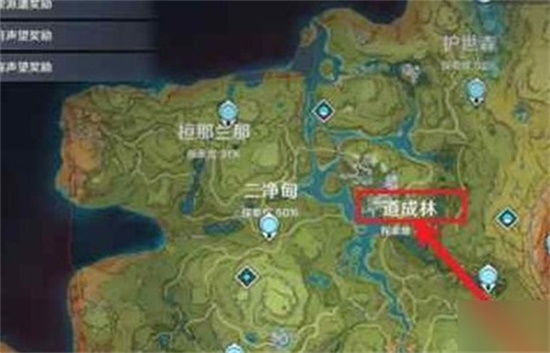 原神道成林传送点在哪里 原神道成林传送点解锁攻略