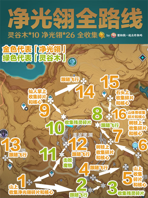 原神净光翎全收集位置大全 原神净光翎全收集位置最新汇总