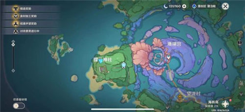 原神手游中月浴之渊任务接取位置在哪里