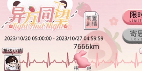 光与夜之恋异方同望限时活动有些什么内容 异方同望限时活动介绍