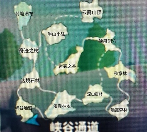 狩猎时刻地图资源怎么分布的 地图资源分布图一览