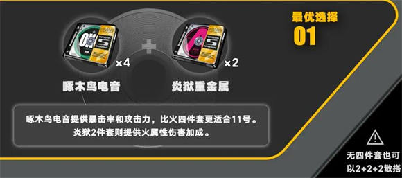绝区零11号驱动词条怎么选 绝区零11号驱动推荐