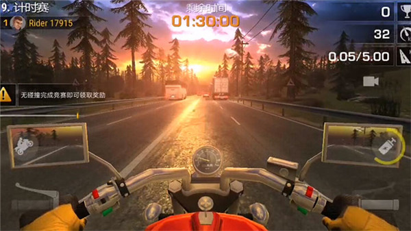 疯狂摩托车：一款手机上真实模拟摩托车的赛车游戏