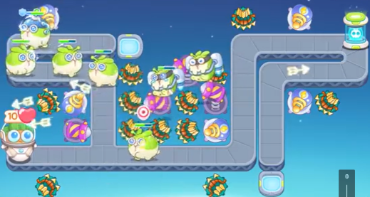 保卫萝卜4太空穿越24关怎么过保卫萝卜4太空穿越24关攻略图解