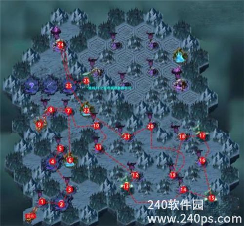 剑与远征古墓迷踪线路怎么选择 剑与远征古墓迷踪通关线路图