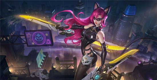 王者荣耀暗夜猫娘皮肤重做动画展示-王者荣耀暗夜猫娘皮肤重做动画一览