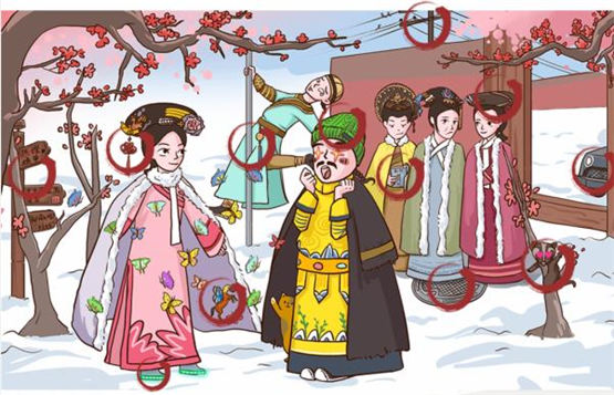 汉字找茬王倚梅园偶遇通关攻略找出12个不和谐位置图文解析