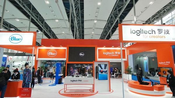罗技旗下子品牌Blue亮相广州国际灯光音响展，深耕直播与创客领域
