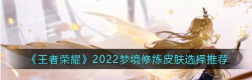 王者荣耀2022梦境修炼皮肤怎么选择 梦境修炼皮肤选择推荐