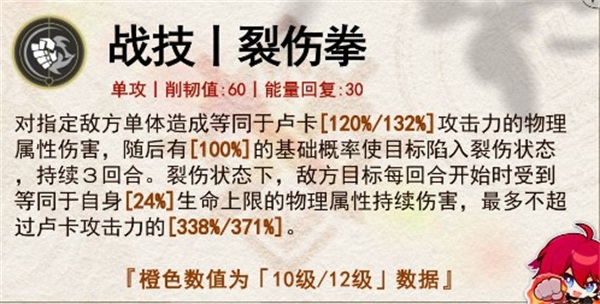 崩坏星穹铁道卢卡战技的机制是什么崩坏星穹铁道卢卡战技机制解析