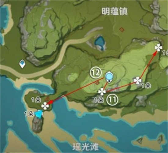 原神清心采集点有什么清心采集点介绍