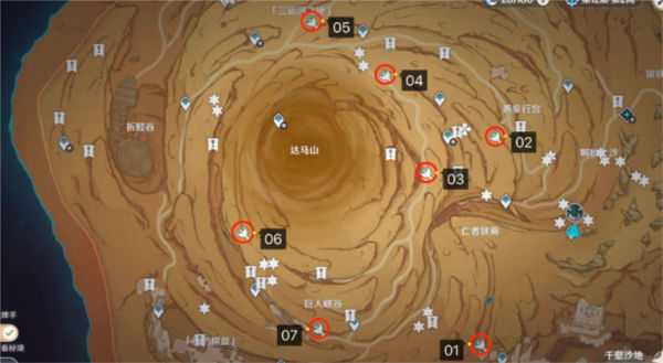 原神具现机关与风之厄灵在哪 位置分布汇总 原神