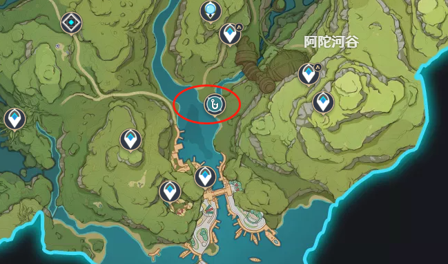 原神3.0须弥钓鱼点位置分享(原神3.0须弥boss)
