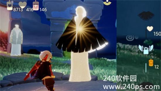 光遇二级黑斗篷要在哪里兑换 二级黑斗篷兑换位置一览